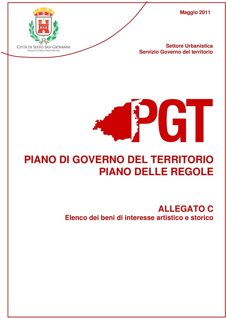 TERRITORIO PIANO DELLE REGOLE ALLEGATO C