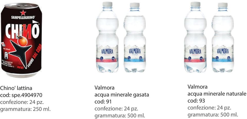 Valmora acqua minerale gasata cod: 91