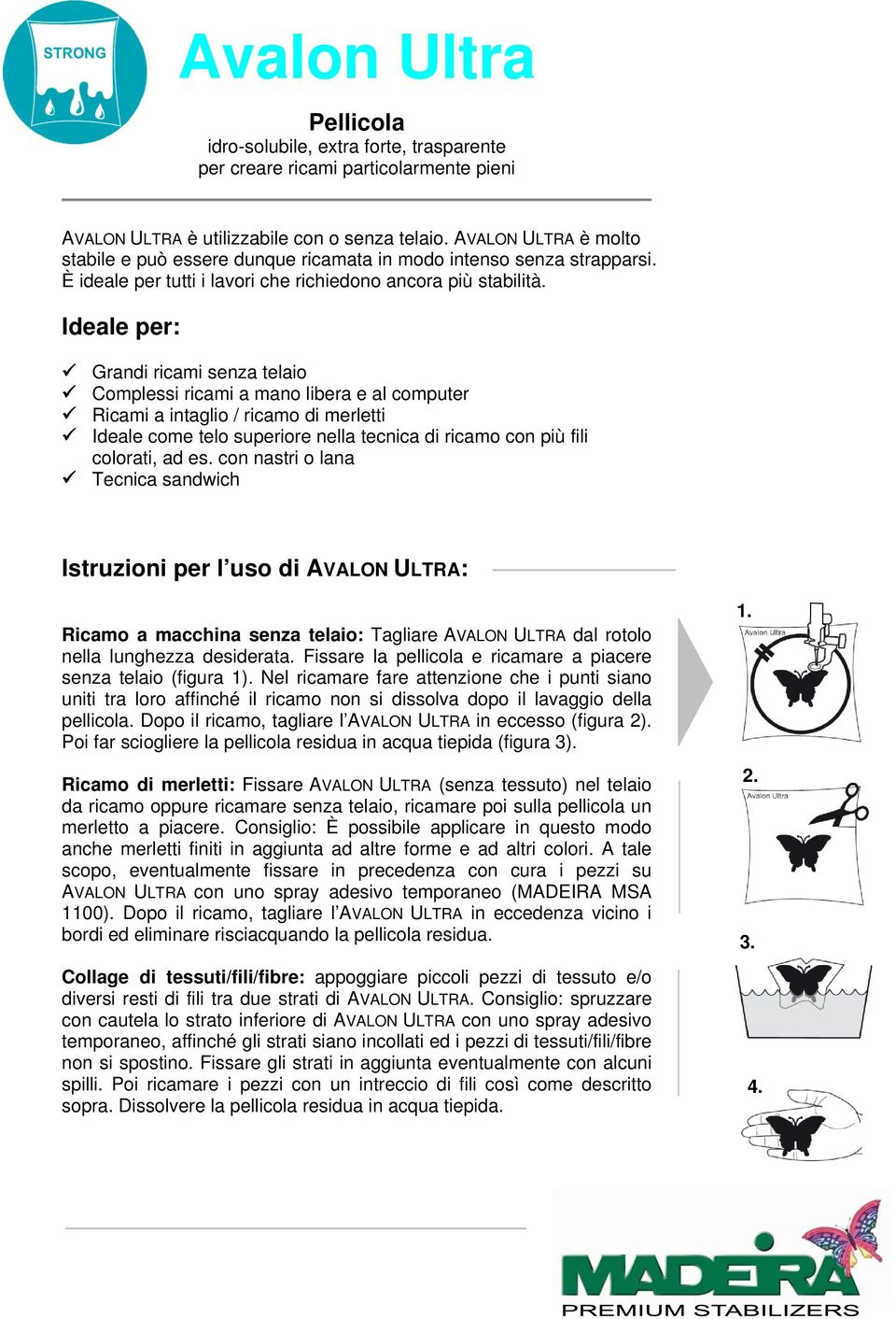 Grandi ricami senza telaio Complessi ricami a mano libera e al computer Ricami a intaglio / ricamo di merletti Ideale come telo superiore nella tecnica di ricamo con più fili colorati, ad es.