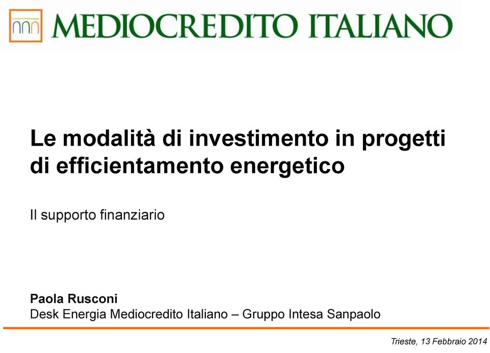 finanziario Paola Rusconi Desk Energia