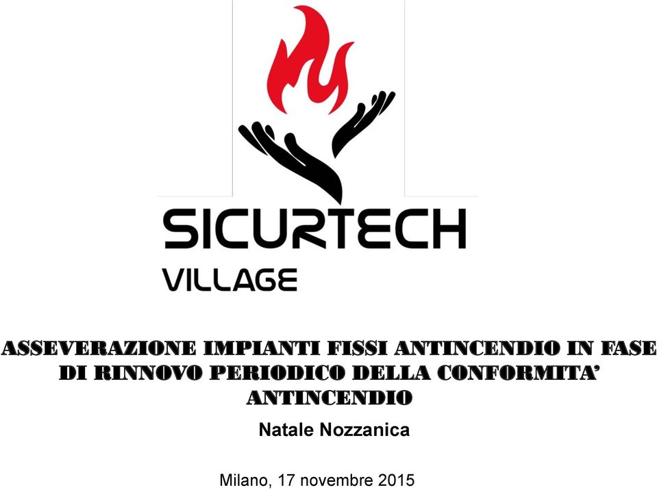 CONFORMITA ANTINCENDIO Natale