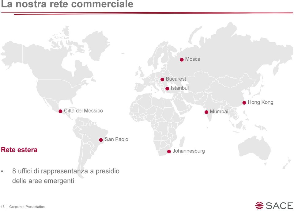 estera Johannesburg 8 uffici di rappresentanza a