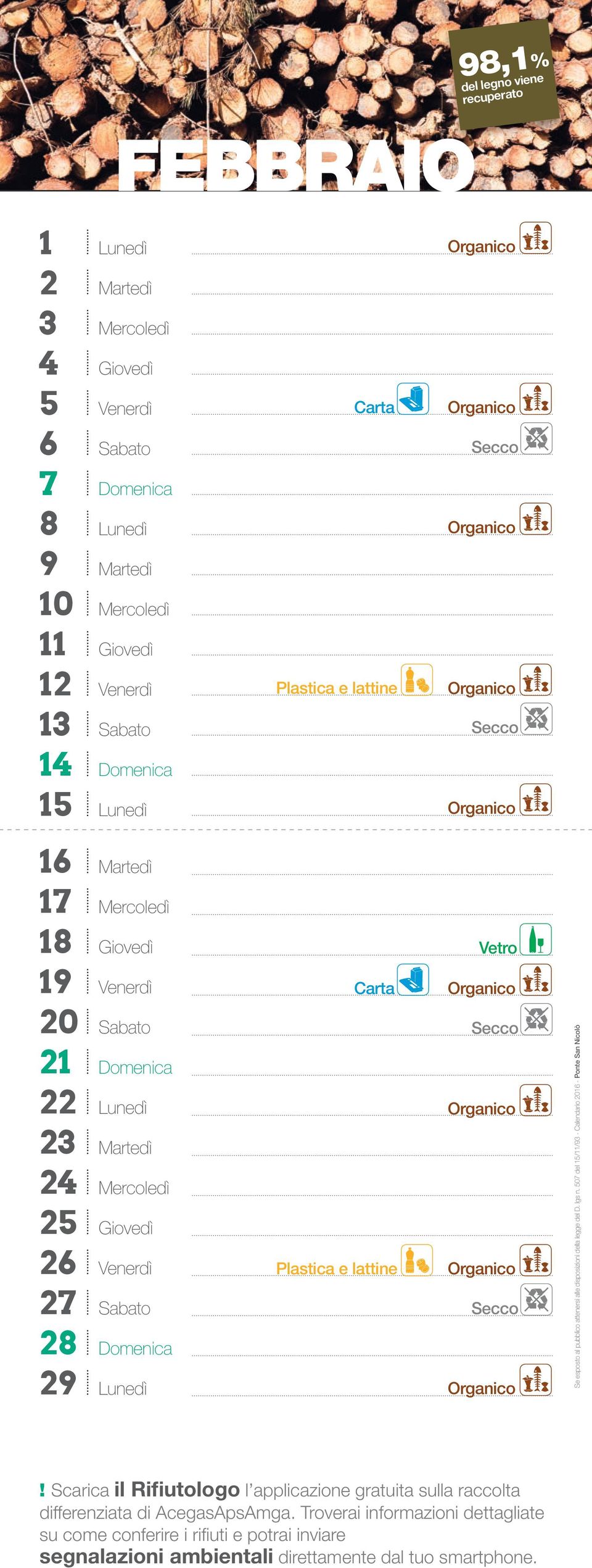 Scarica il Rifiutologo l applicazione gratuita sulla raccolta differenziata di AcegasApsAmga.