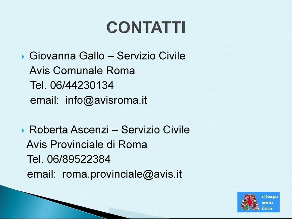 it Roberta Ascenzi Servizio Civile Avis