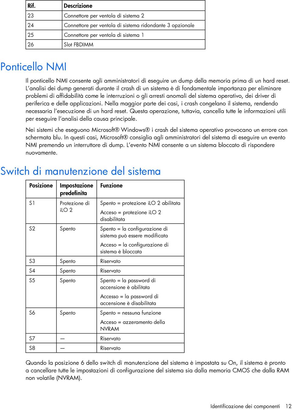 L analisi dei dump generati durante il crash di un sistema è di fondamentale importanza per eliminare problemi di affidabilità come le interruzioni o gli arresti anomali del sistema operativo, dei