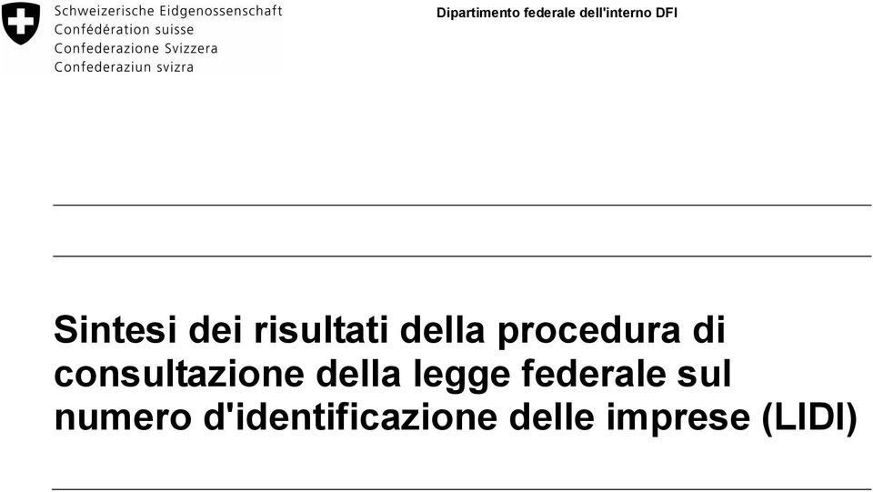 consultazione della legge federale sul