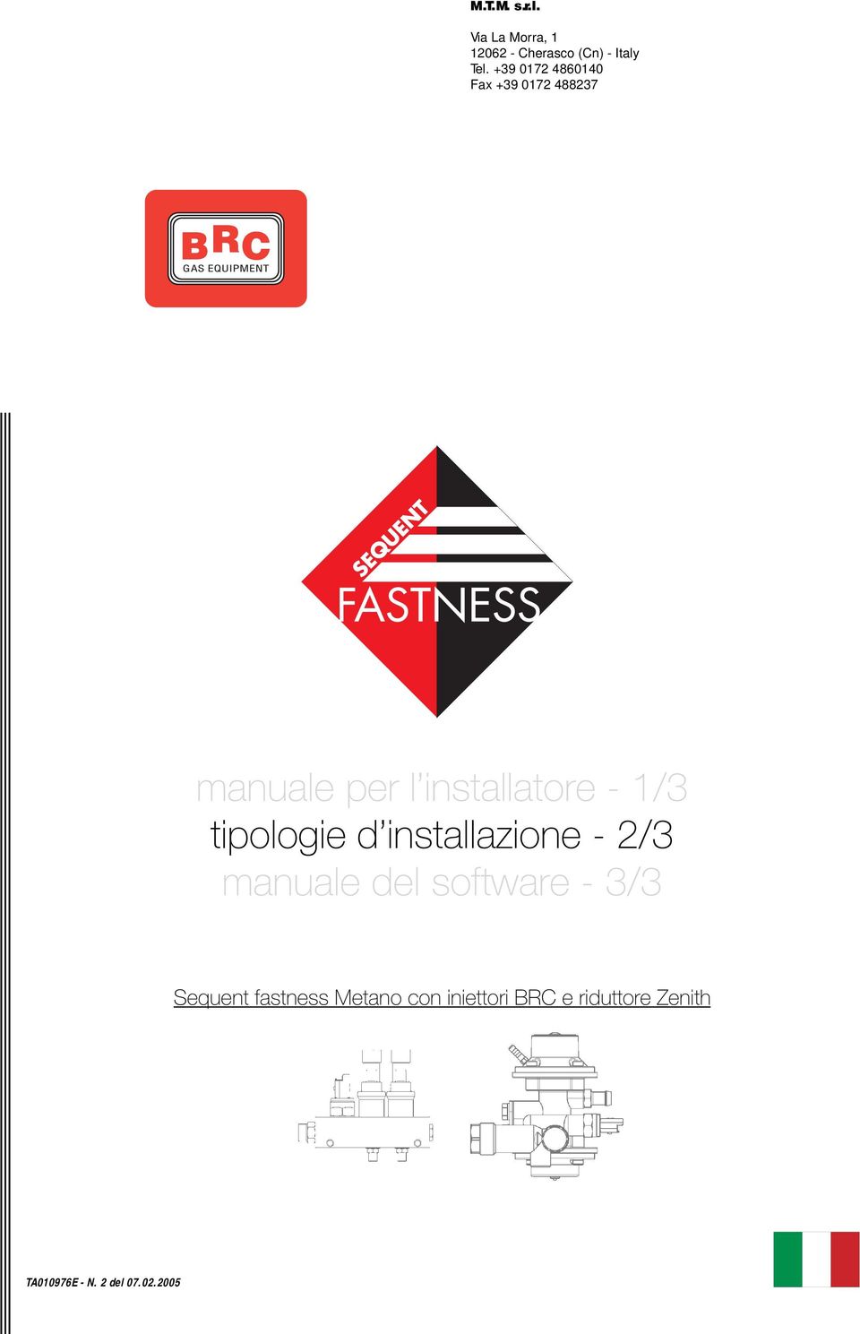 1/ tipologie d installazione - / manuale del software - /