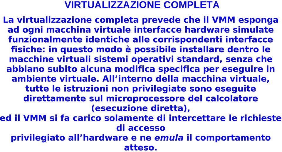 modifica specifica per eseguire in ambiente virtuale.