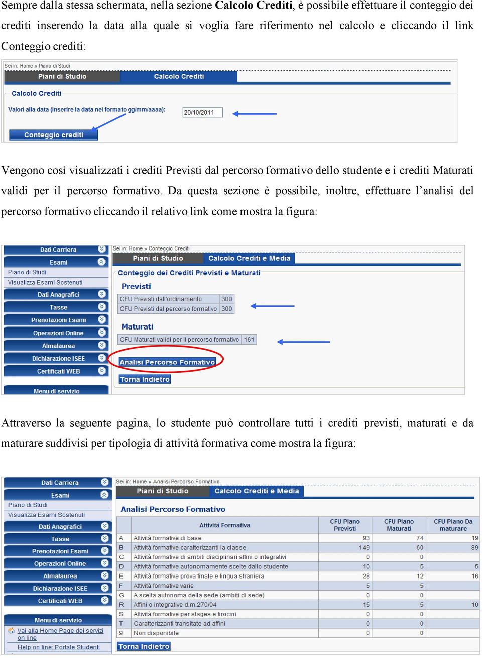 il percorso formativo.