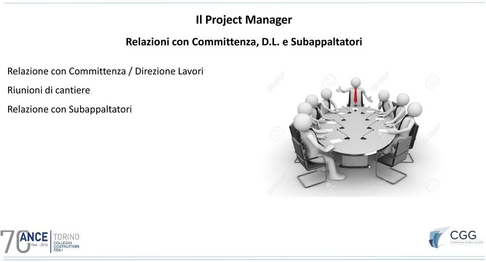 con Subappaltatori Il Project Manager