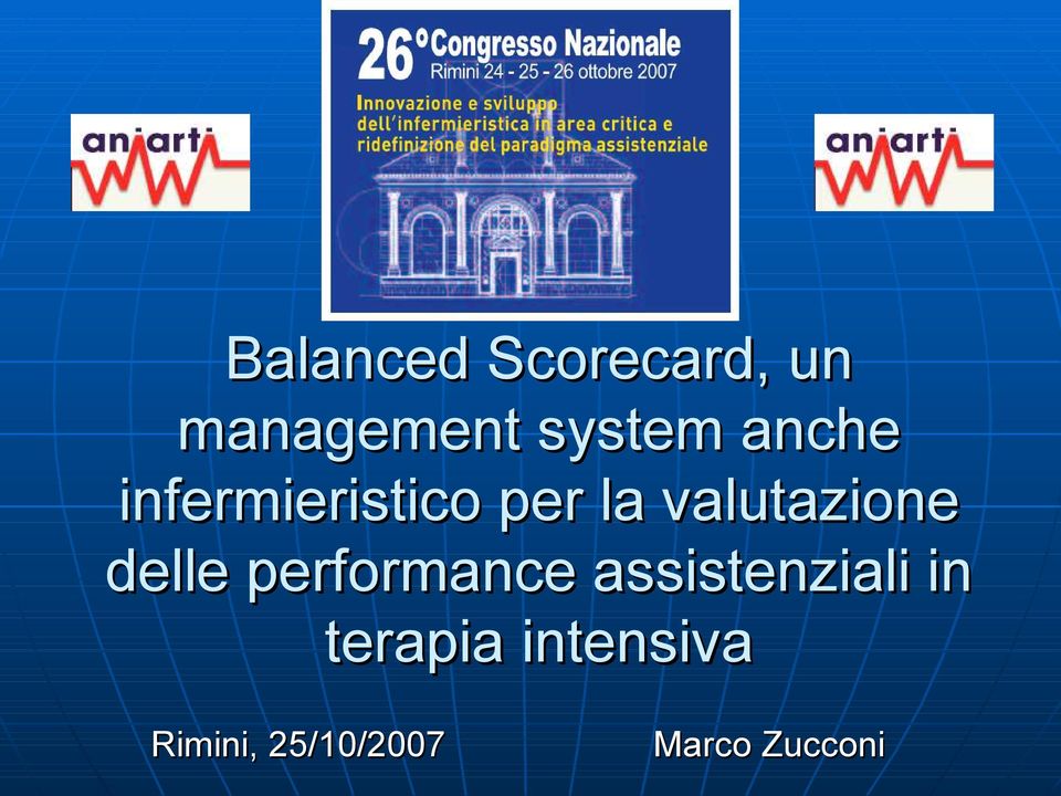 delle performance assistenziali in