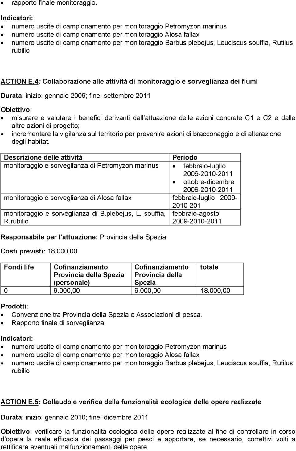 Leuciscus souffia, Rutilus rubilio ACTION E.