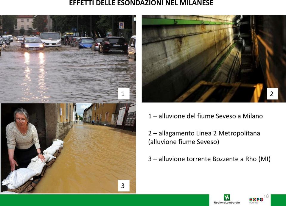 allagamento Linea 2 Metropolitana (alluvione