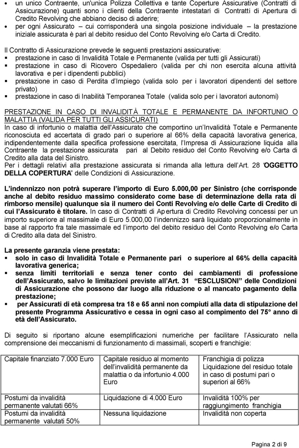 Carta di Credito.