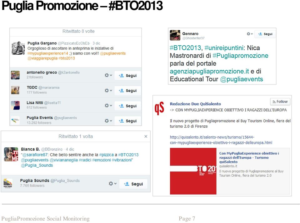 #BTO2013  Social