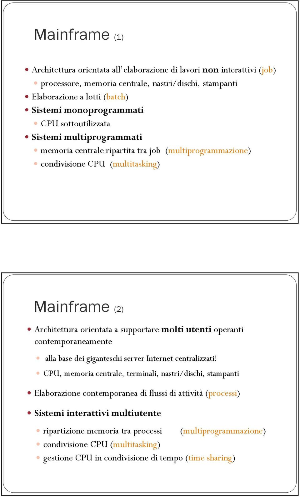 supportare molti utenti operanti contemporaneamente alla base dei giganteschi server Internet centralizzati!