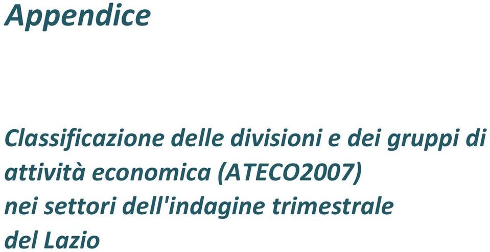 attività economica (ATECO2007)