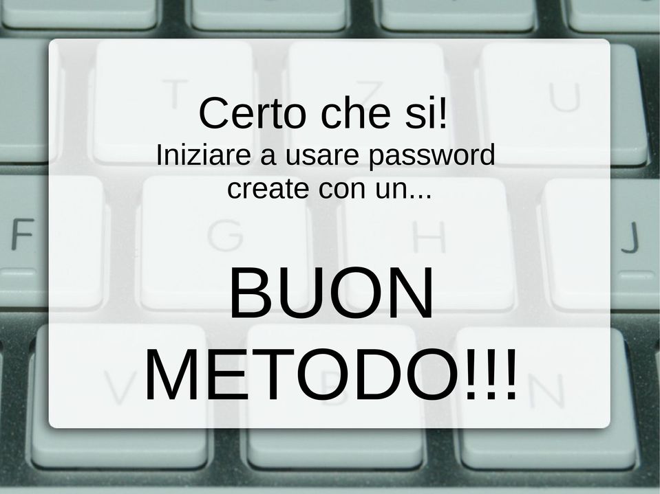 password create