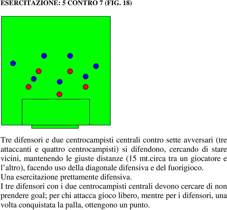 di stare vicini, mantenendo le giuste distanze (15 mt.