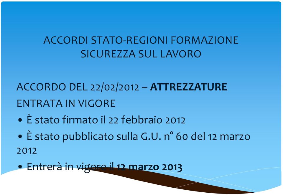 stato firmato il 22 febbraio 2012 È stato pubblicato