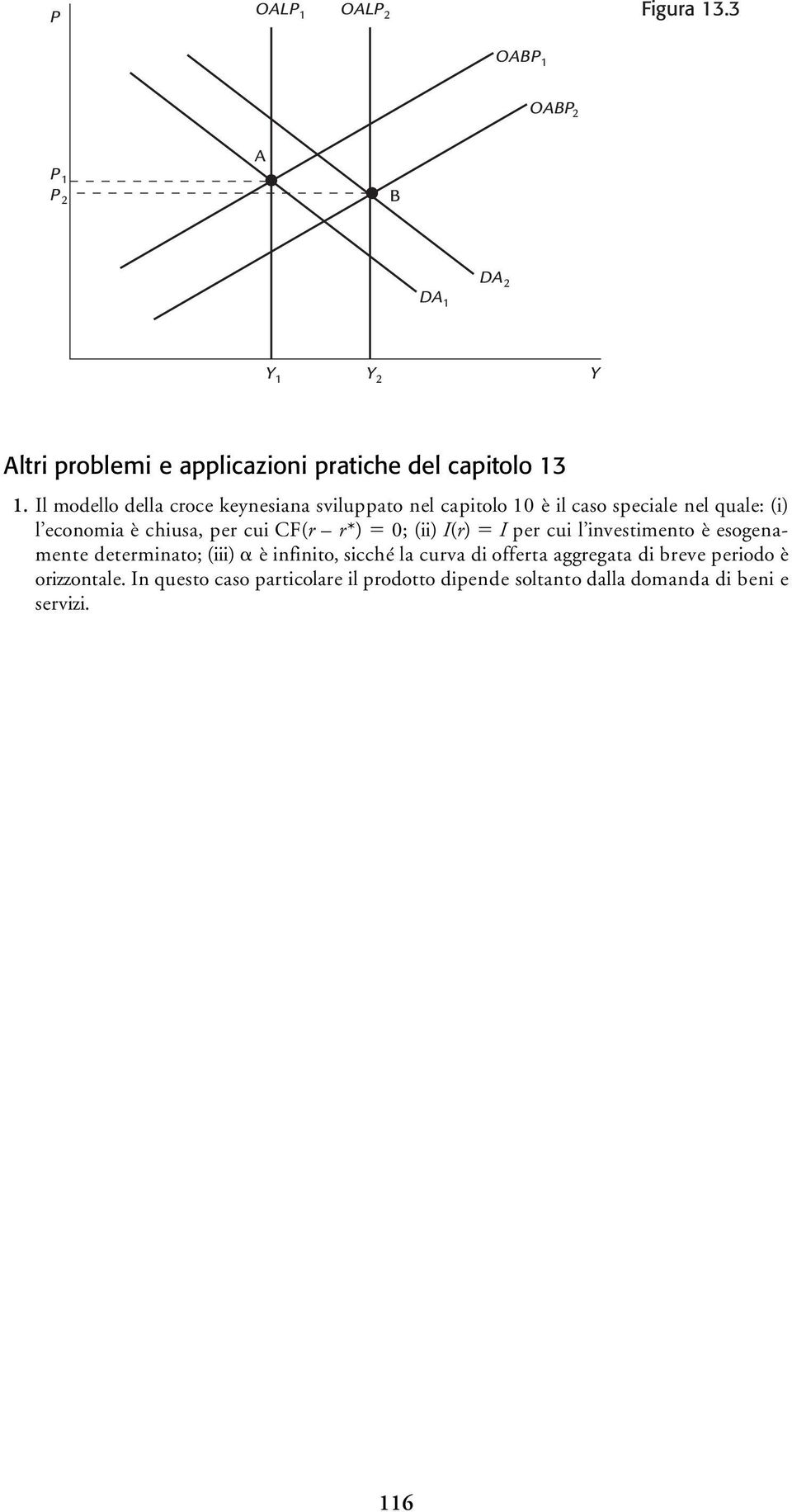 Il modello della croce keynesiana sviluppato nel capitolo 10 è il caso speciale nel quale: (i) l economia è chiusa, per cui