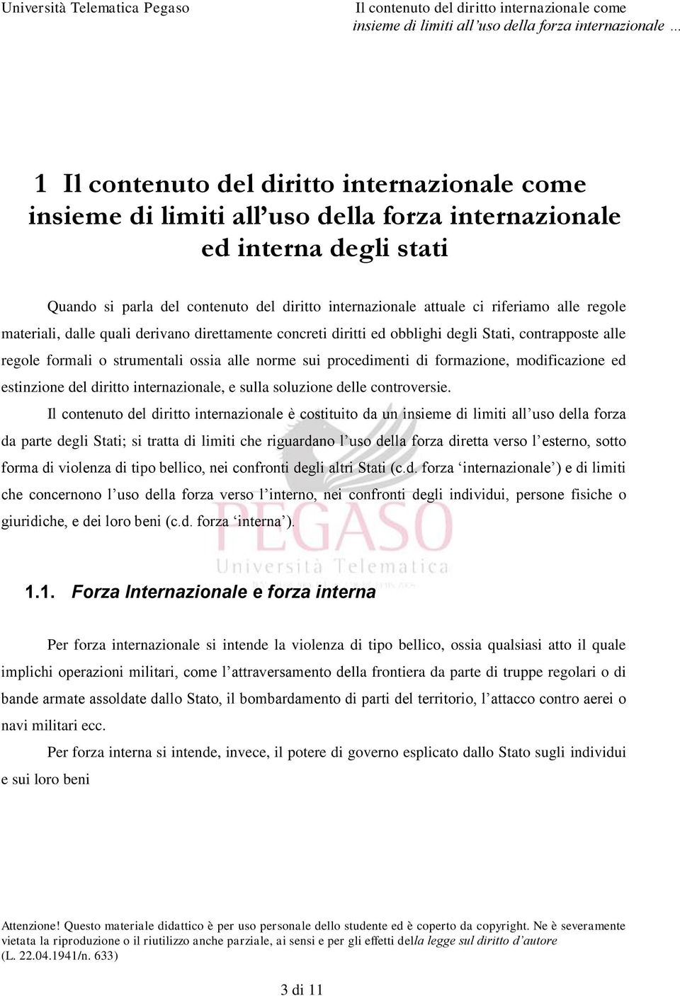 internazionale, e sulla soluzione delle controversie.