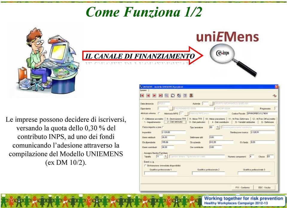 fondi comunicando l adesione attraverso la