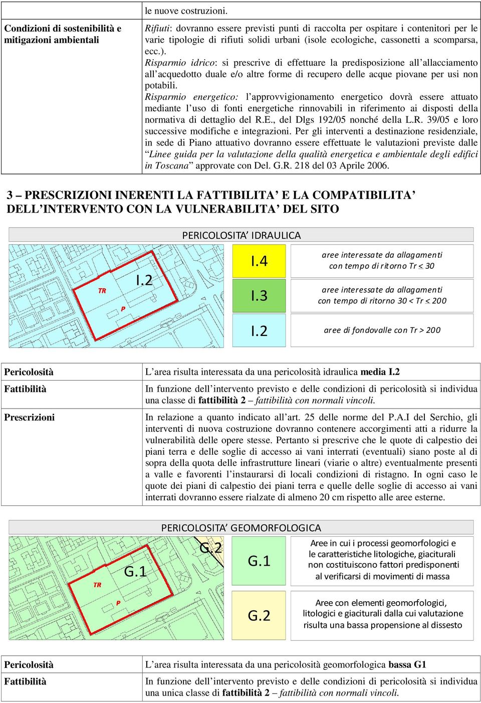 Risparmio idrico: si prescrive di effettuare la predisposizione all allacciamento all acquedotto duale e/o altre forme di recupero delle acque piovane per usi non potabili.