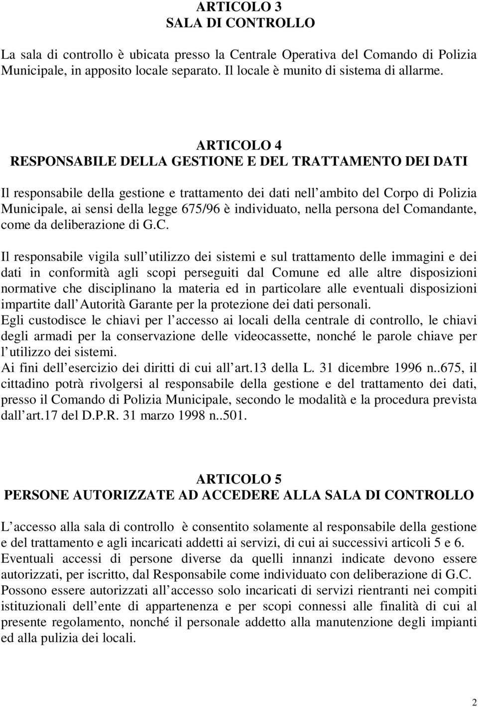 individuato, nella persona del Co