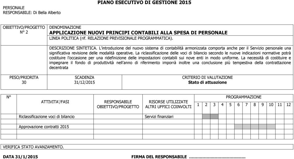 La riclassificazione delle voci di bilancio secondo le nuove indicazioni normative potrà costituire l occasione per una ridefinizione delle impostazioni contabili sui nove enti in modo uniforme.