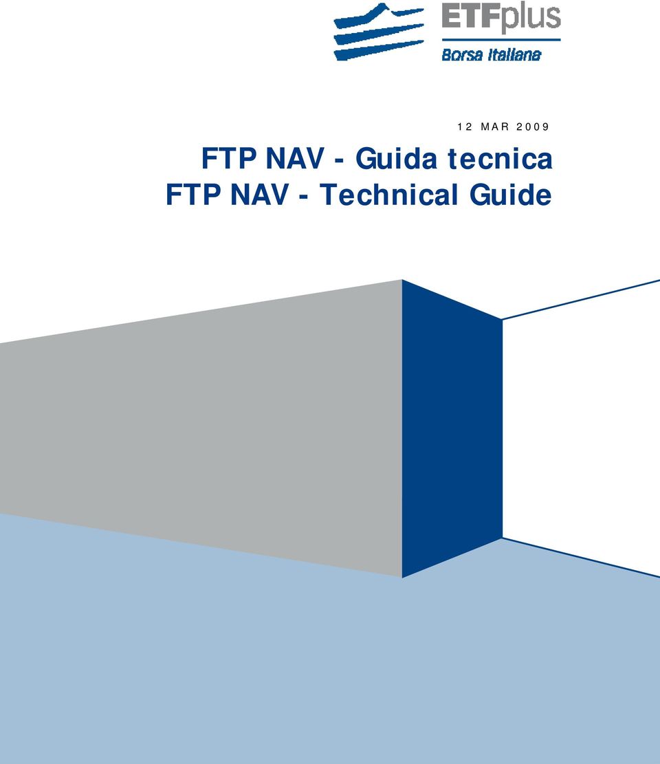 Guide 1 FTP NAV Borsa