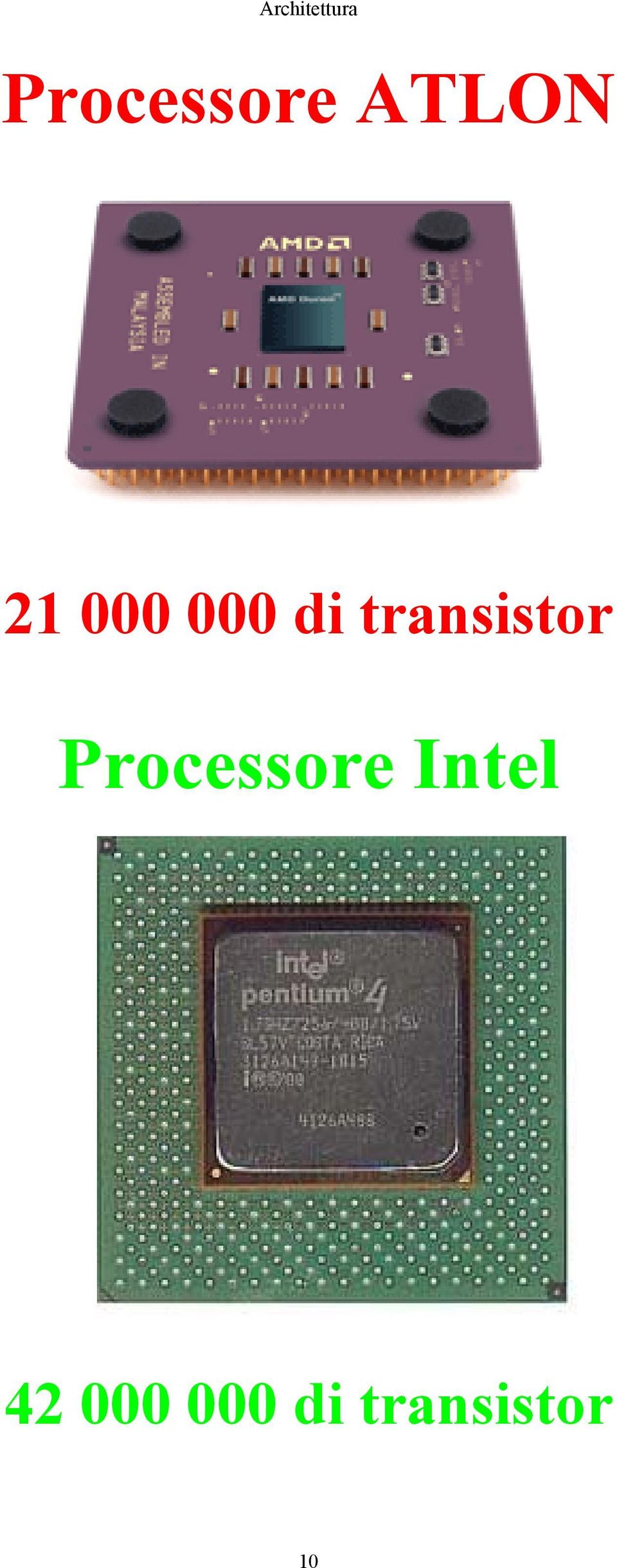 Processore Intel 42 