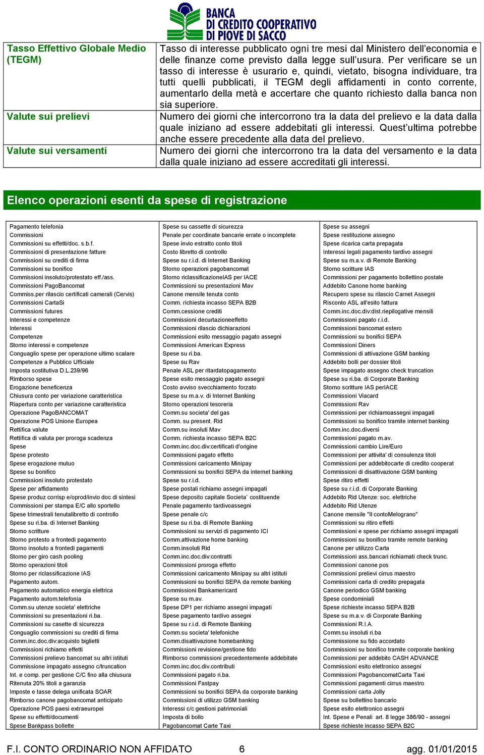 Per verificare se un tasso di interesse è usurario e, quindi, vietato, bisogna individuare, tra tutti quelli pubblicati, il TEGM degli affidamenti in conto corrente, aumentarlo della metà e accertare