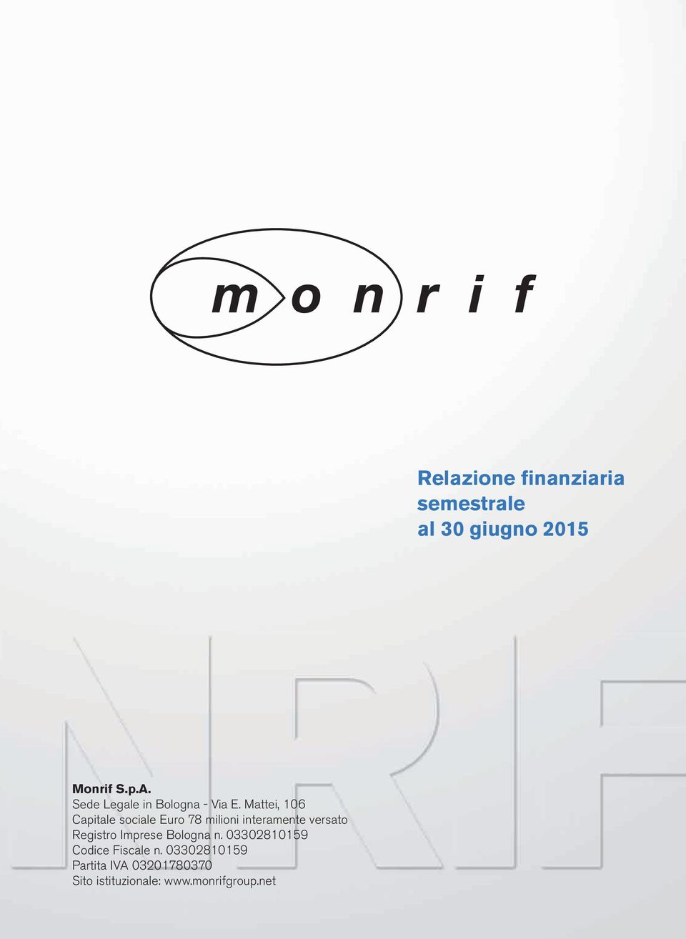 Imprese Bologna n. 03302810159 Codice Fiscale n.