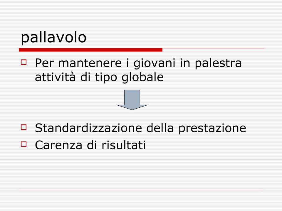 tipo globale Standardizzazione