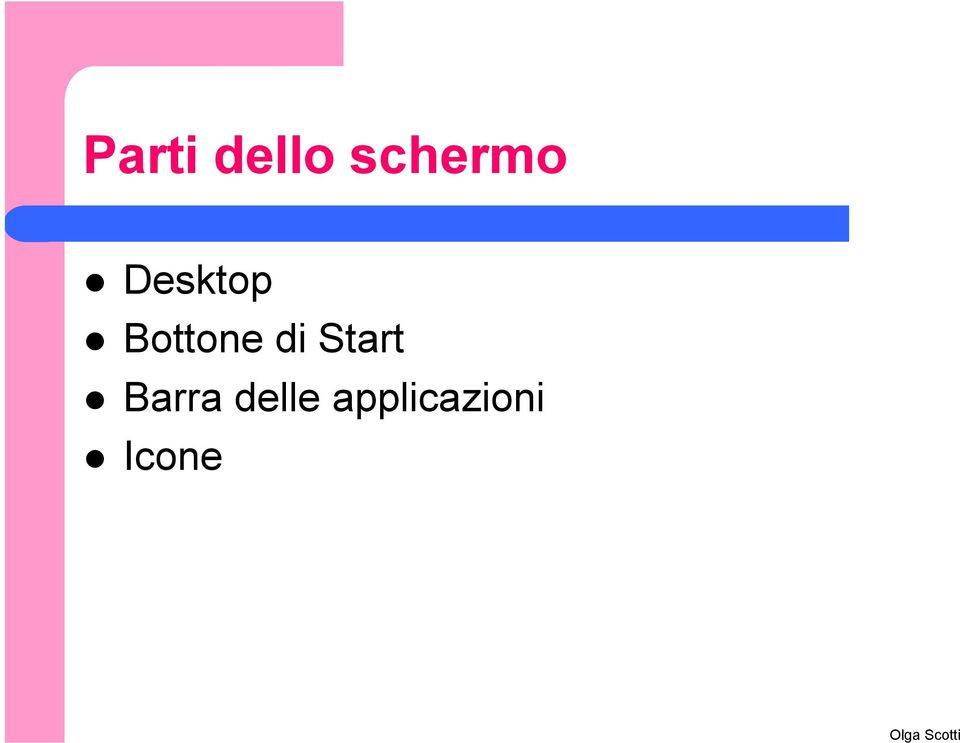 Bottone di Start