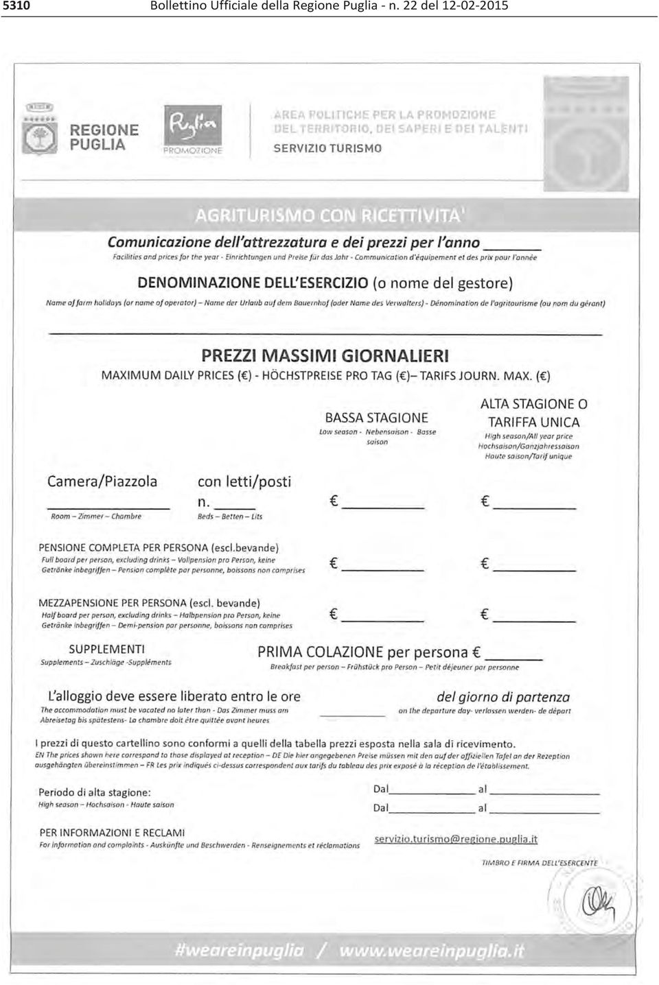 Regione Puglia n.