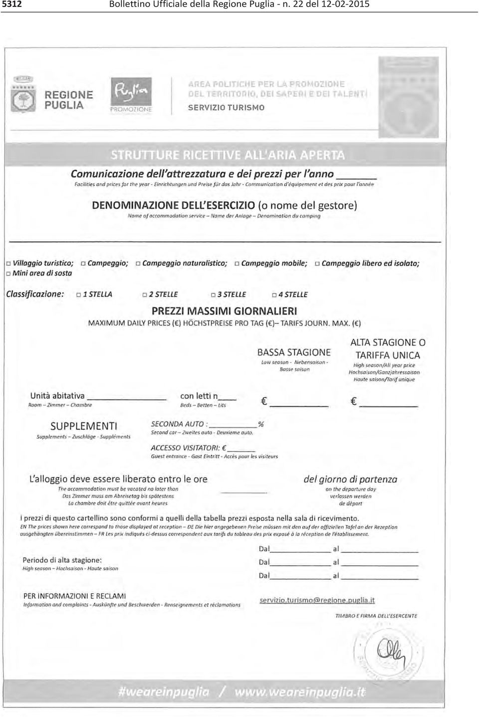 Regione Puglia n.