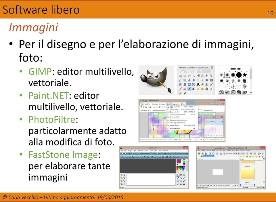 NET: editor multilivello, vettoriale.