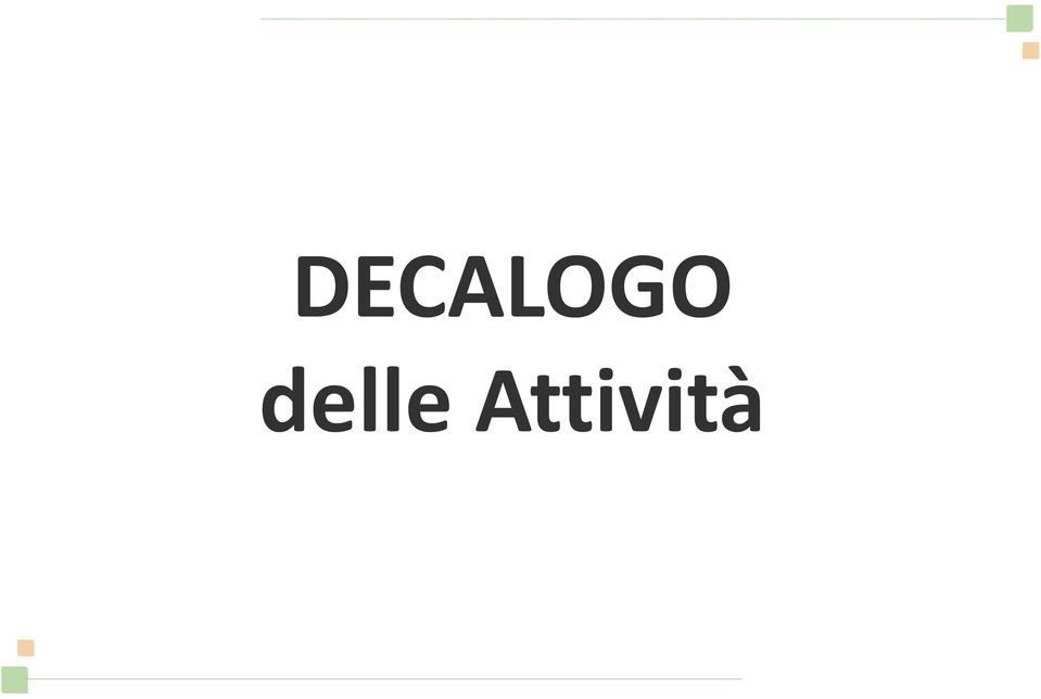 Attività