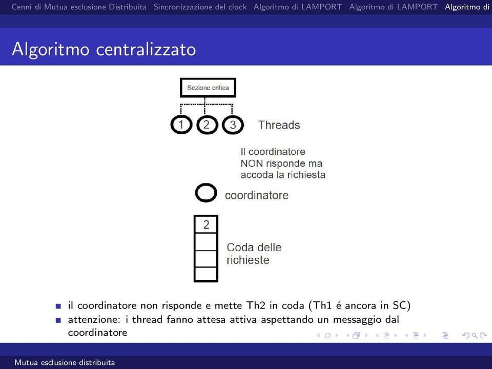 in SC) attenzione: i thread fanno attesa