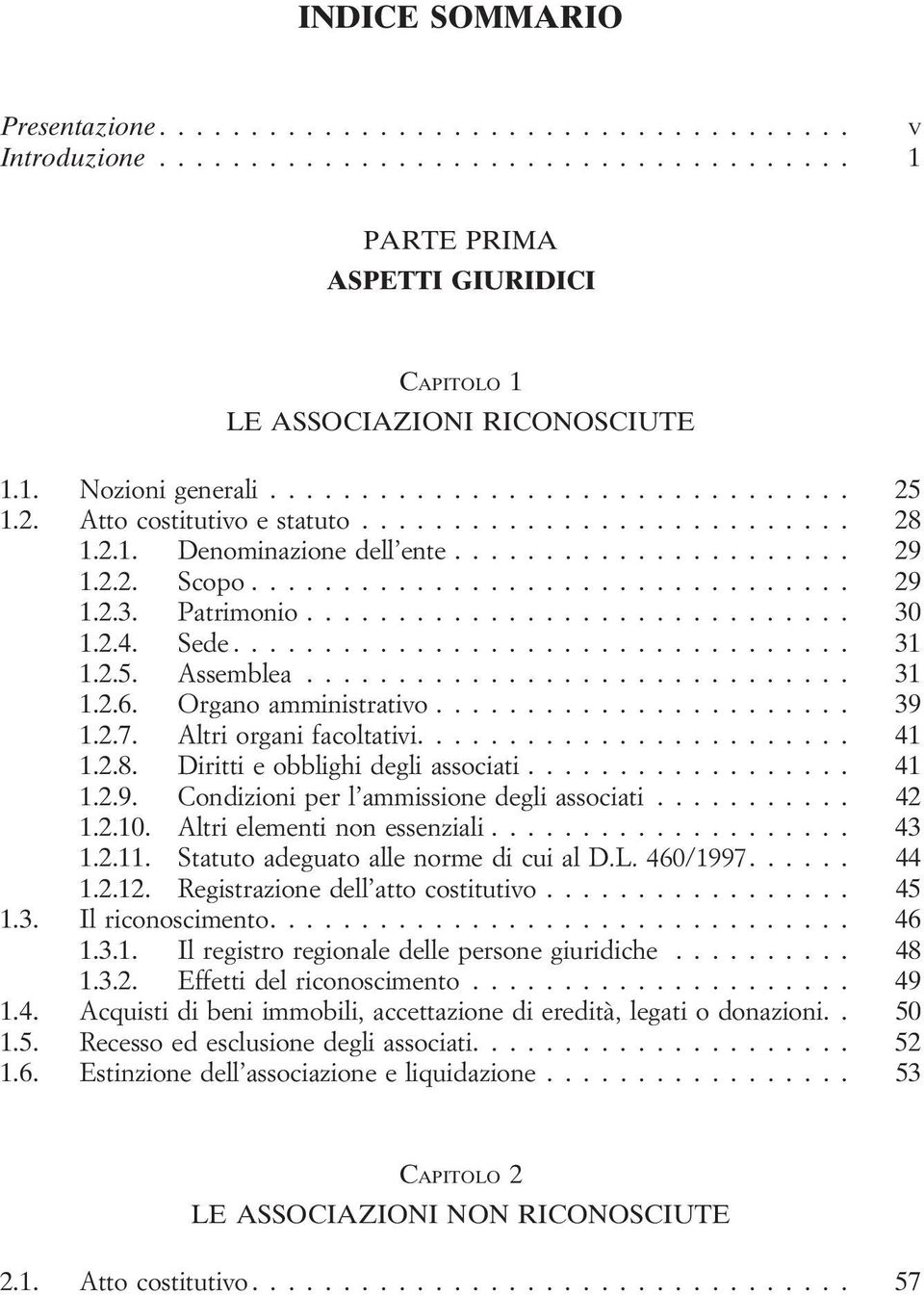 Patrimonio.............................. 30 1.2.4. Sede.................................. 31 1.2.5. Assemblea.............................. 31 1.2.6. Organo amministrativo....................... 39 1.