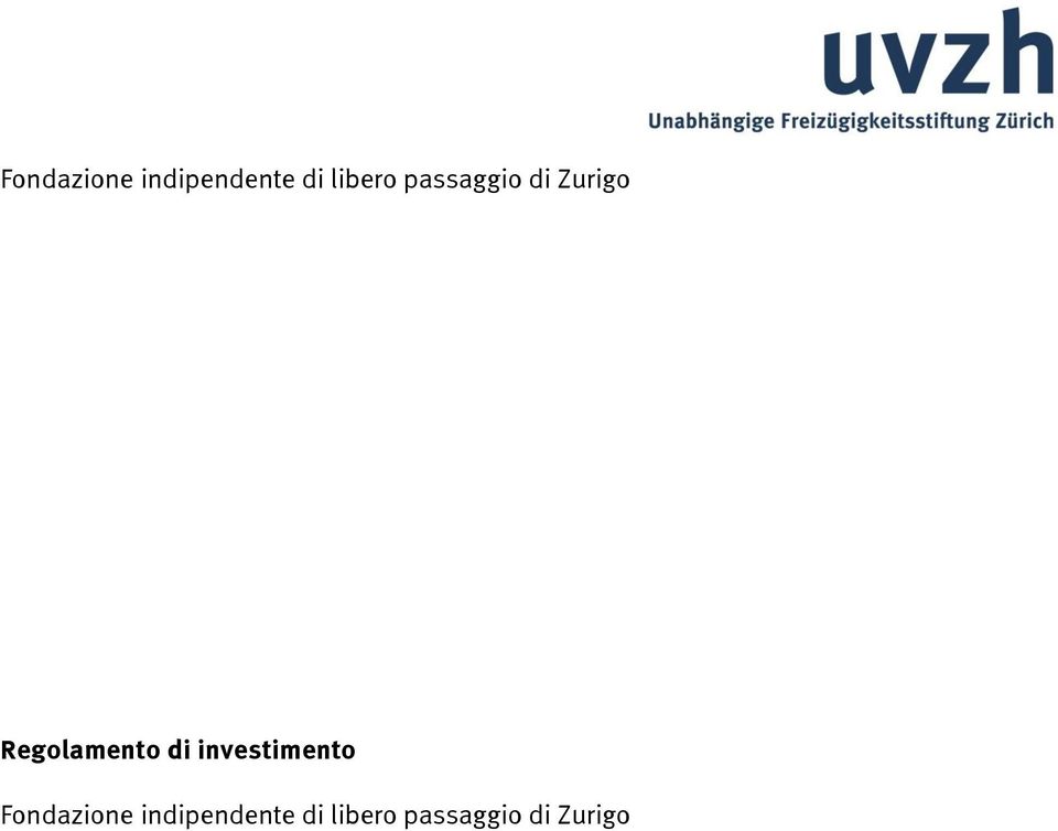 di investimento  passaggio di