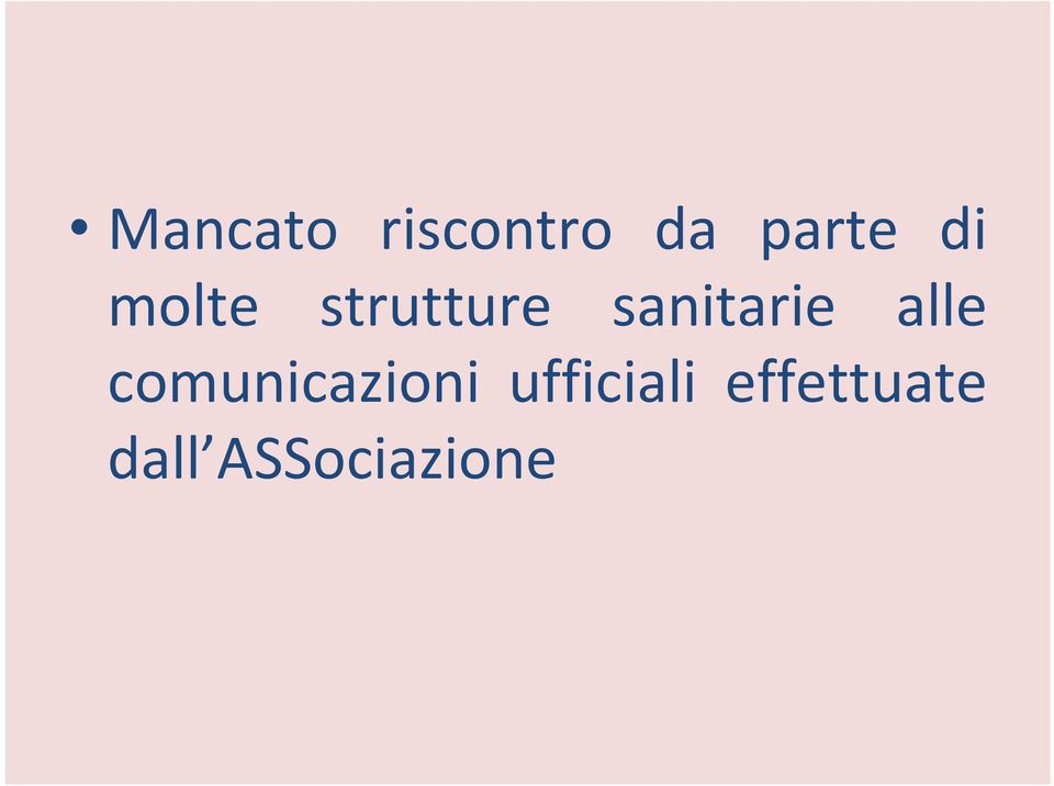 alle comunicazioni ufficiali