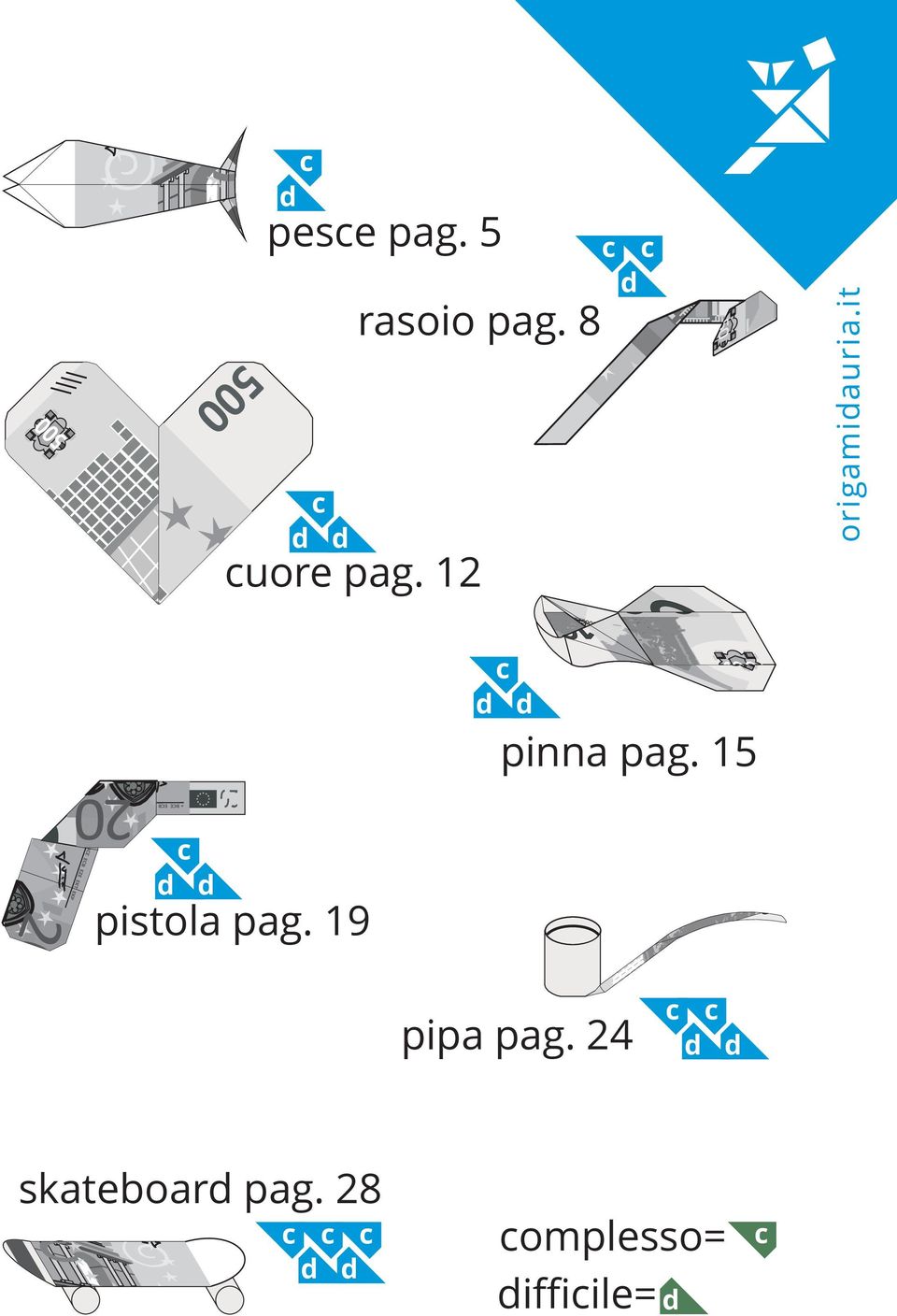 15 c d d pistola pag. 19 pipa pag.