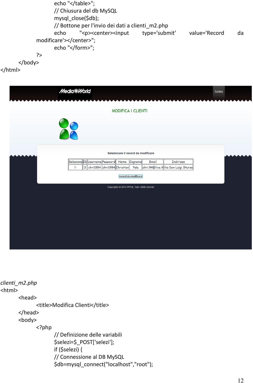 > </body> </html> clienti_m2.