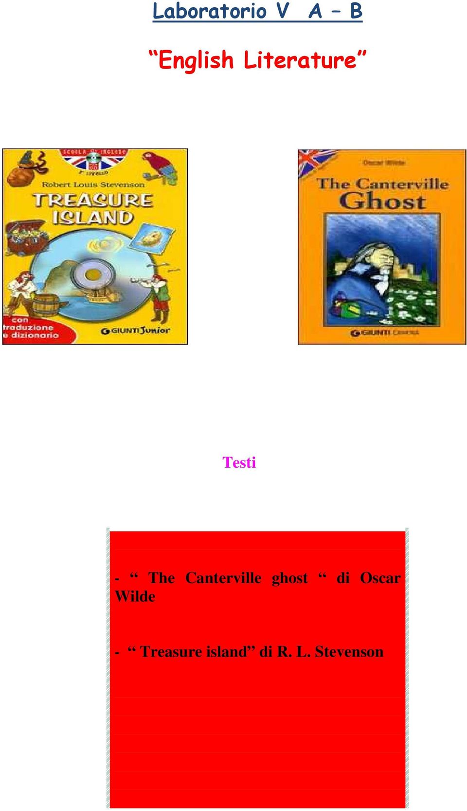 Canterville ghost di Oscar