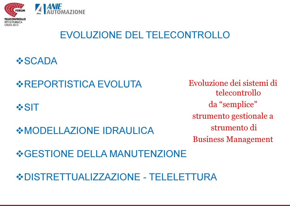 da semplice strumento gestionale a strumento di Business