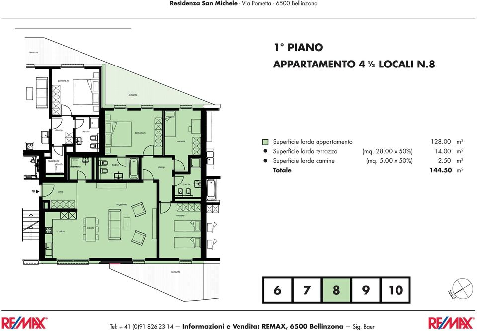 00 m 2 Superficie lorda (mq. 28.