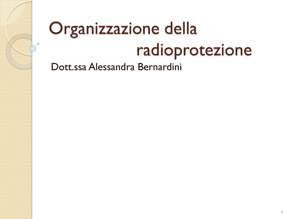 radioprotezione